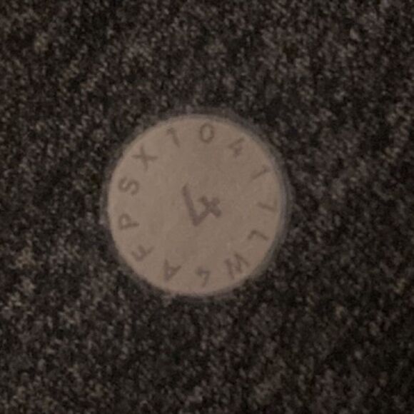 EUC Lululemon Scuba Hoodie *Light Cotton Fleece - Heathered Speckled Black - Picture 6 of 13